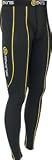 SKINS(スキンズ) SKINS・SPORTロングタイツ ブラック・イエロー B10001001